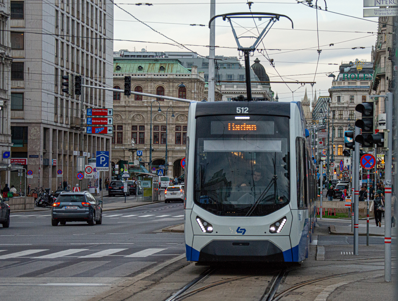 Вена, Alstom 500 № 512 Вена, Alstom 500 № 512