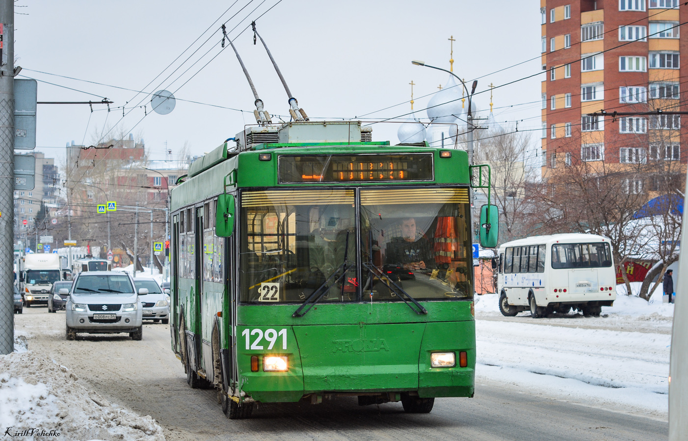 Новосибирск, Тролза-5275.05 «Оптима» № 1291