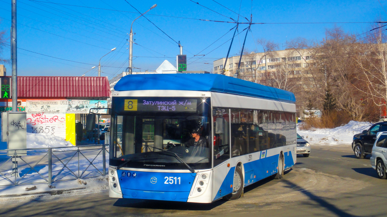 Новосибирск, УТТЗ-6241.01 «Горожанин» № 2511