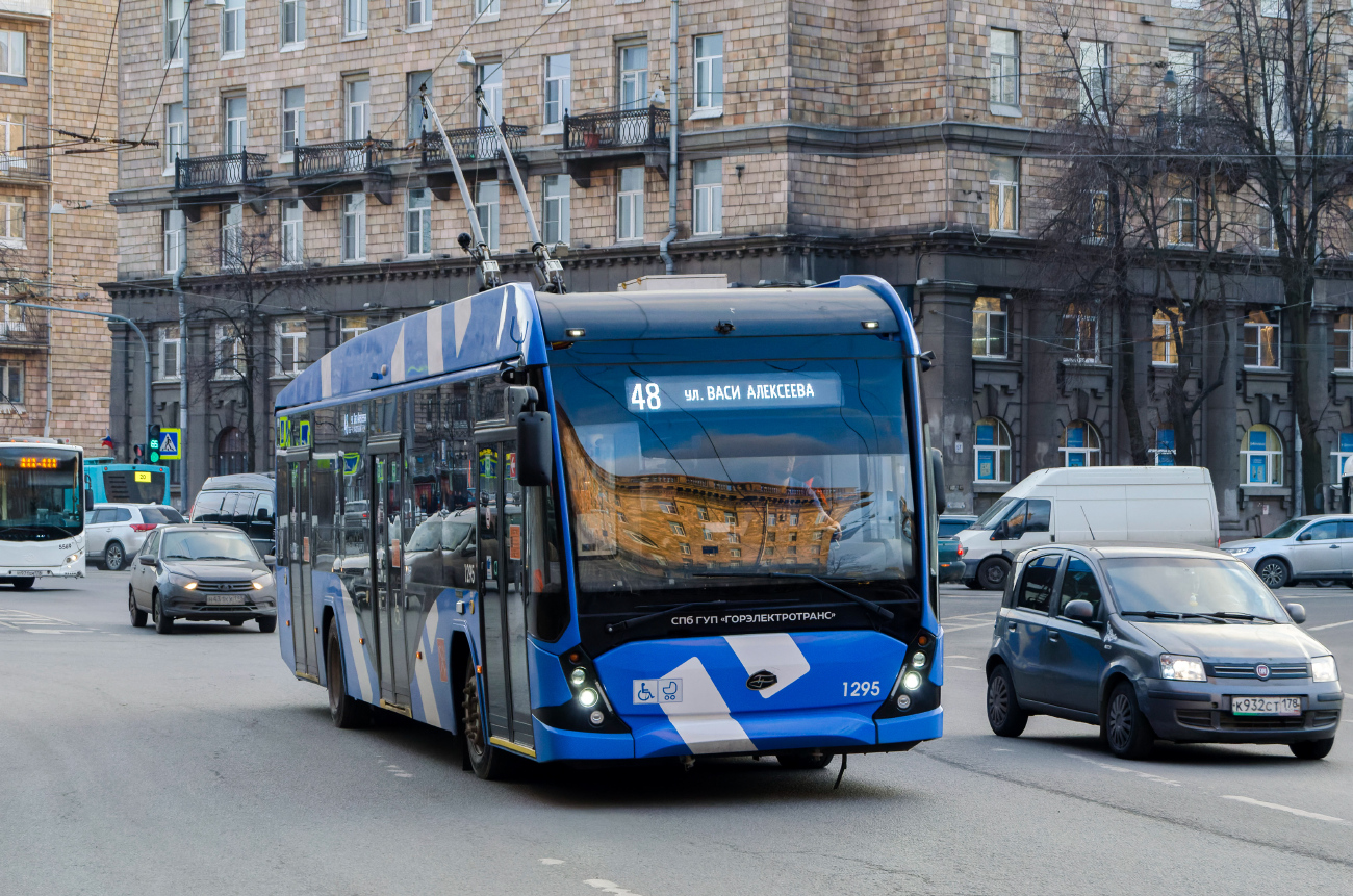 Санкт-Петербург, ВМЗ-5298.01 «Авангард» № 1295