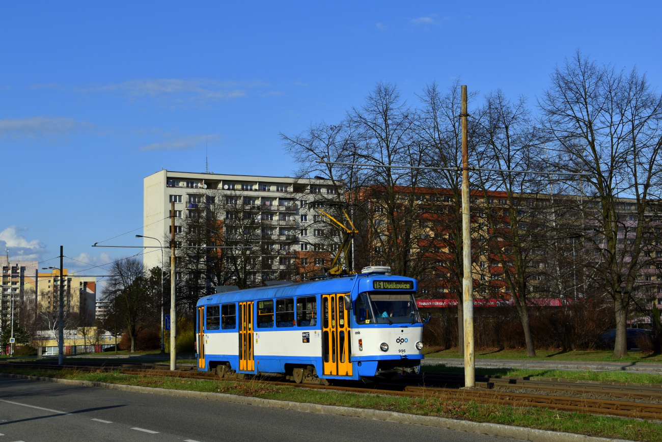 Ostrava, Tatra T3R.P Nr. 996