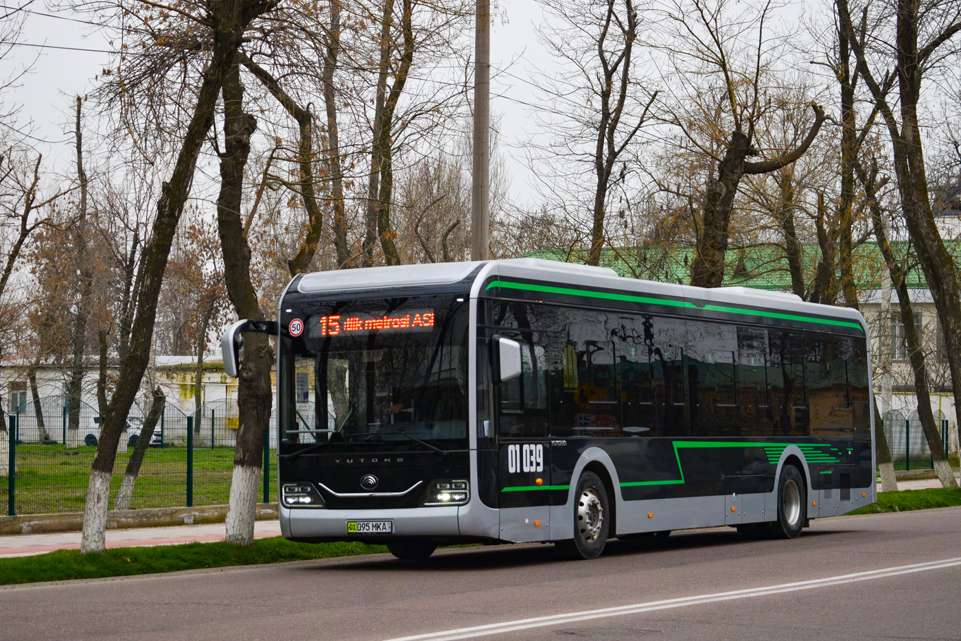 Tashkent, Yutong ZK6126BEVG nr. 01039