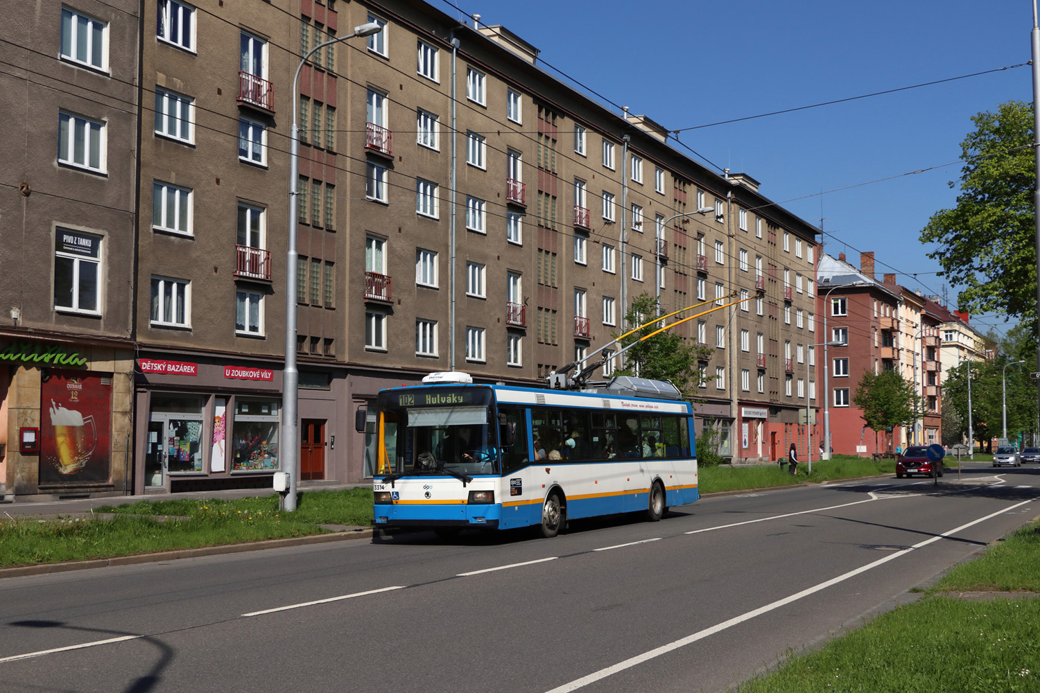 Острава, Škoda 21Tr № 3314