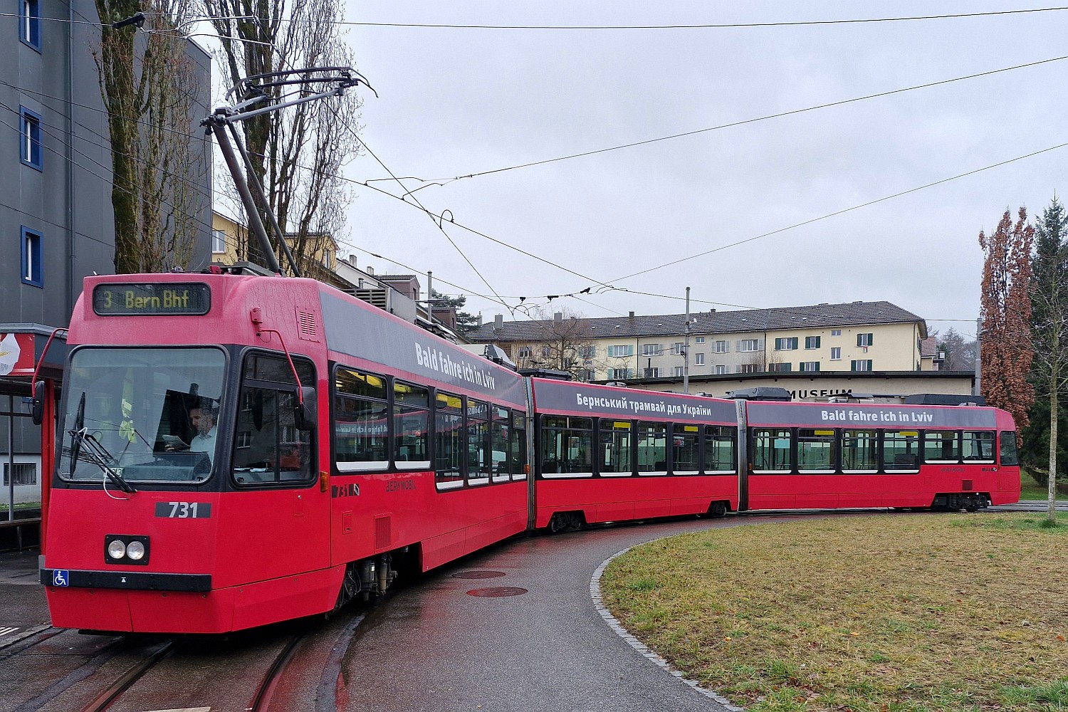 Берн, ACMV/ABB/Duewag Be 4/8 № 731