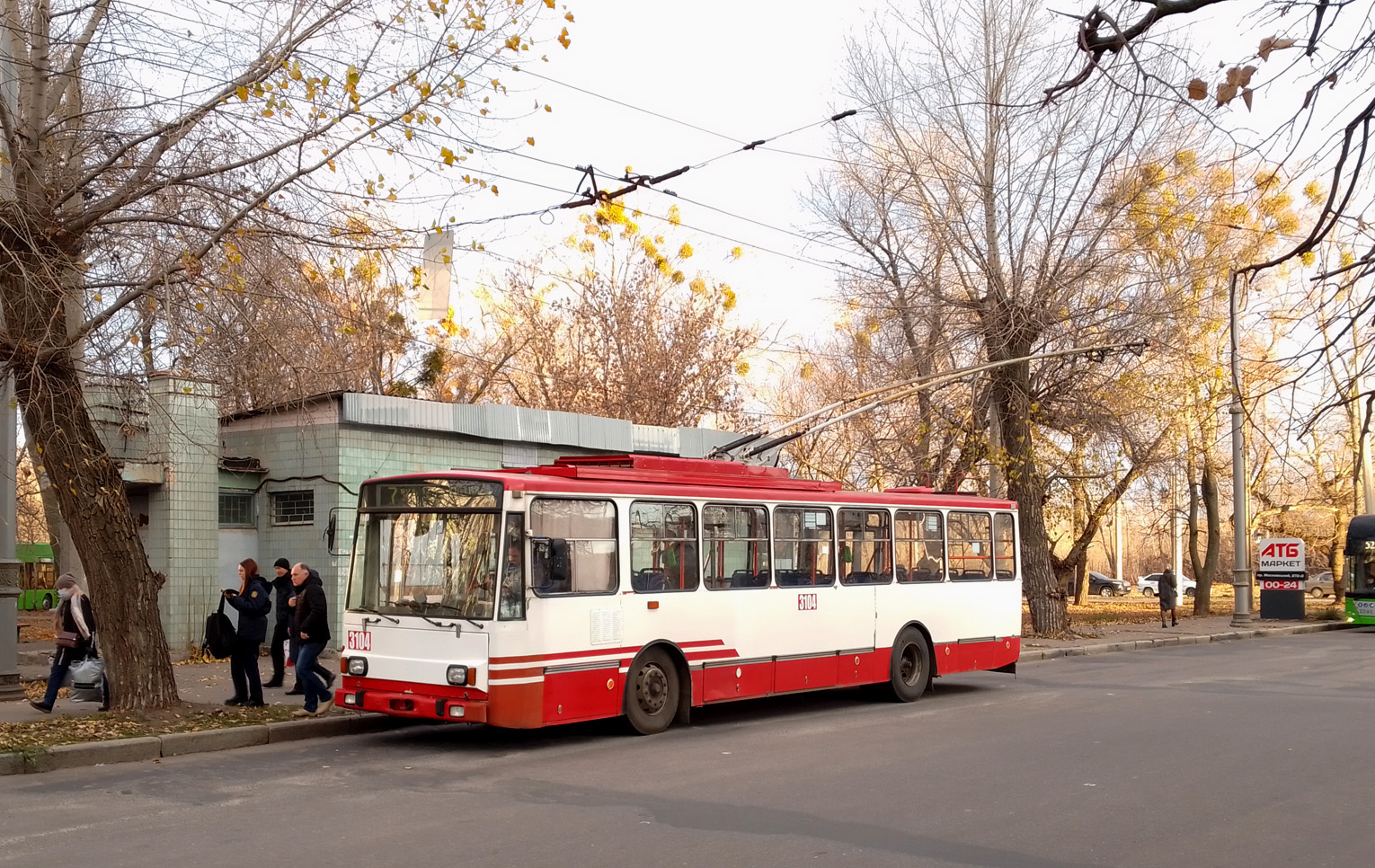 Харьков, Škoda 14Tr17/6M № 3104