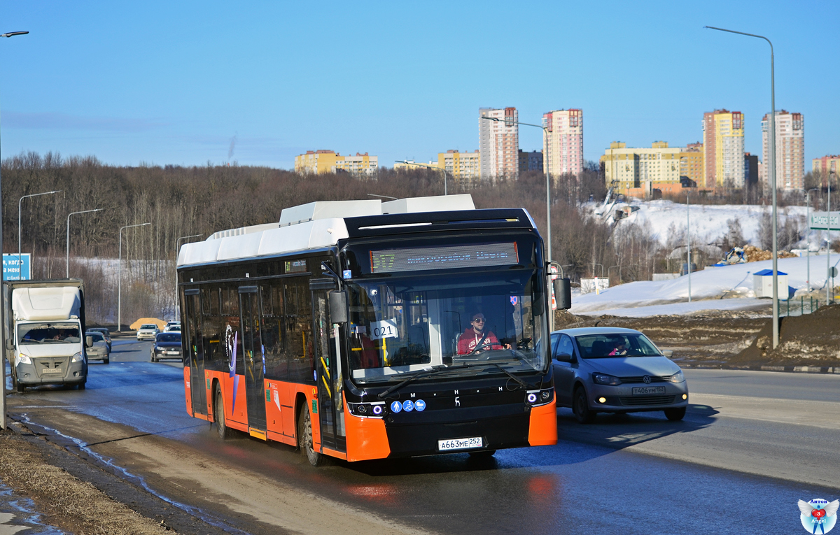 Ņižņij Novgorod, Nizhjekotrans-6256 «MiNiN» (BKM E450) № 1021