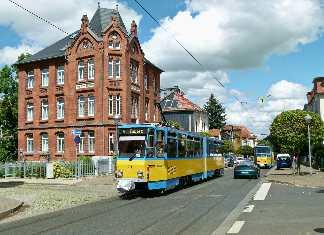 Гота, Tatra KT4DC-Z № 317