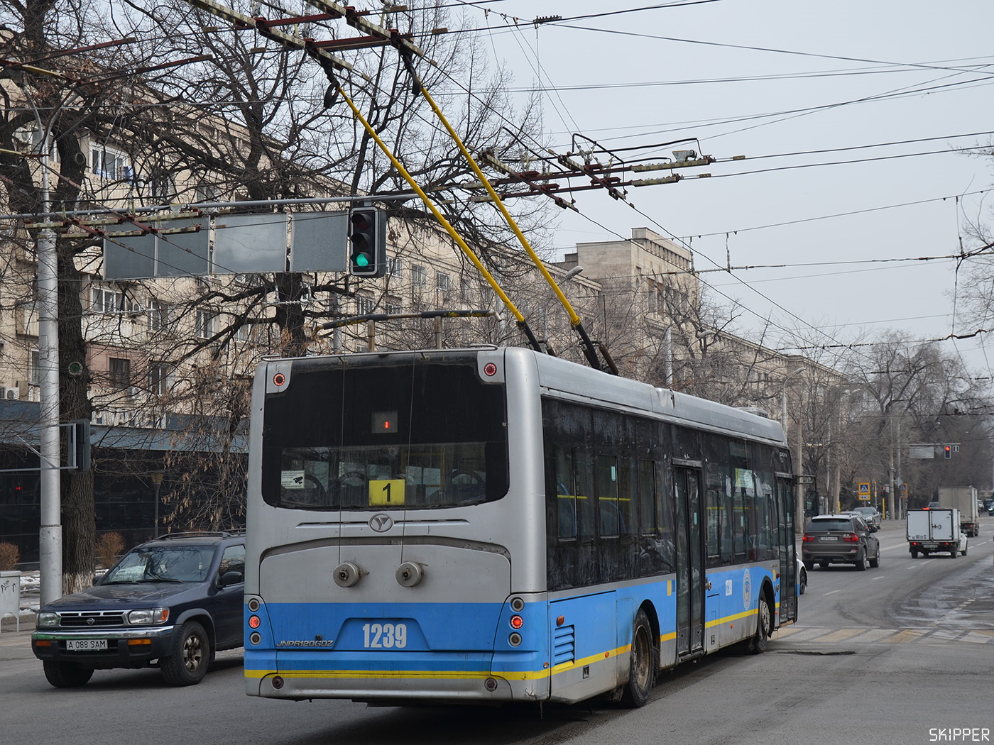 Алматы, YoungMan JNP6120GDZ (Neoplan Kazakhstan) № 1239