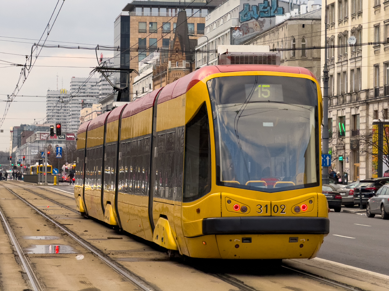 Варшава, PESA Tramicus 120N № 3102