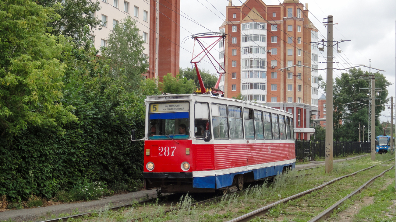 Томск, 71-605 (КТМ-5М3) № 287