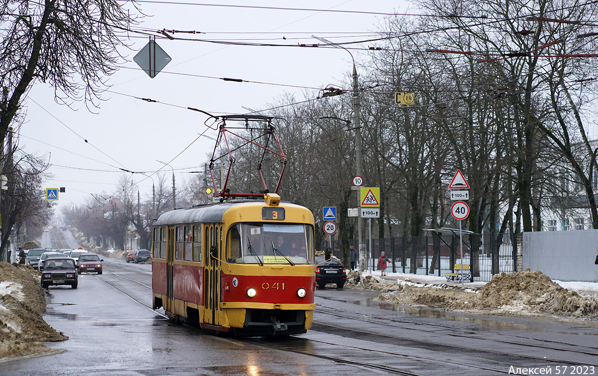 Орёл, Tatra T3SU № 041