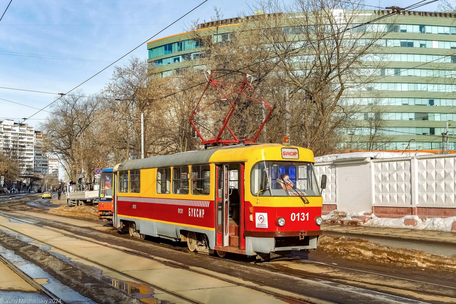Москва, Tatra T3SU № 0131