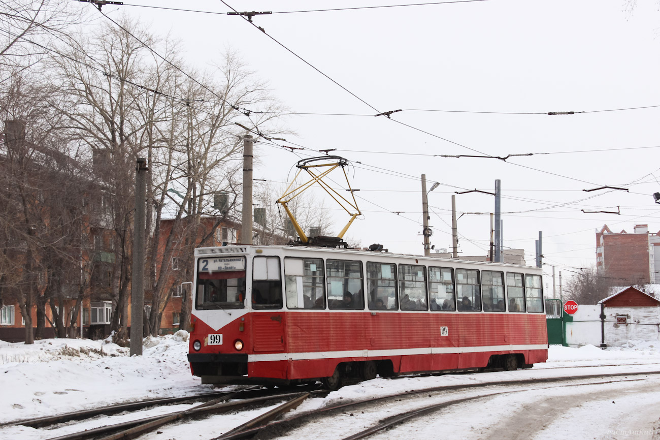 Омск, 71-605А № 99 Омск, 71-605А № 99
