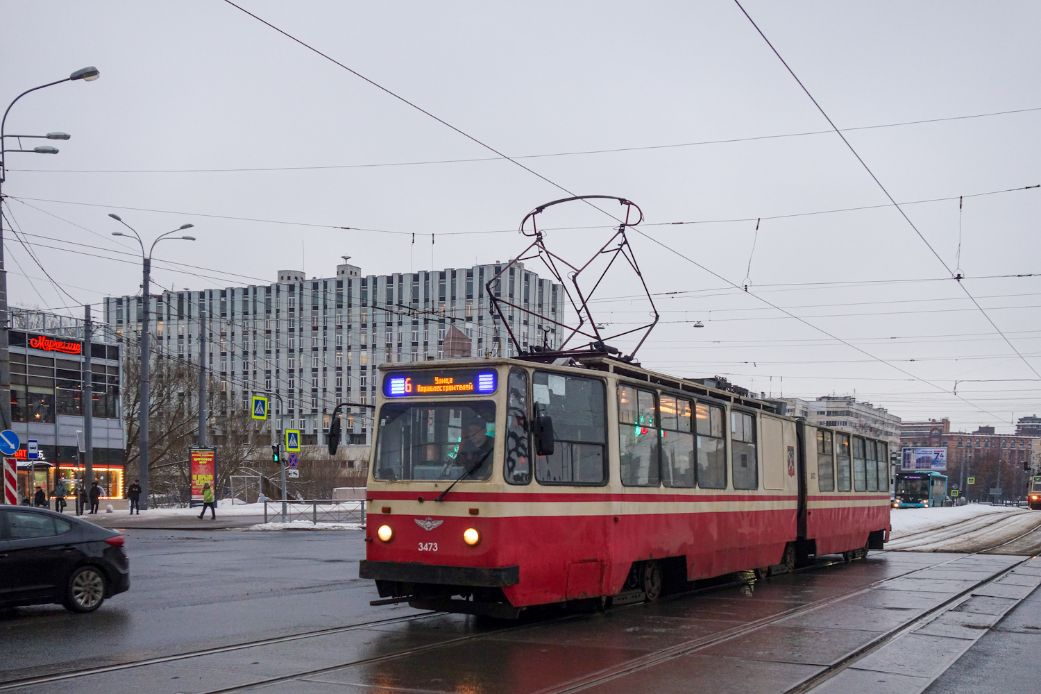 Санкт-Петербург, ЛВС-86К № 3473