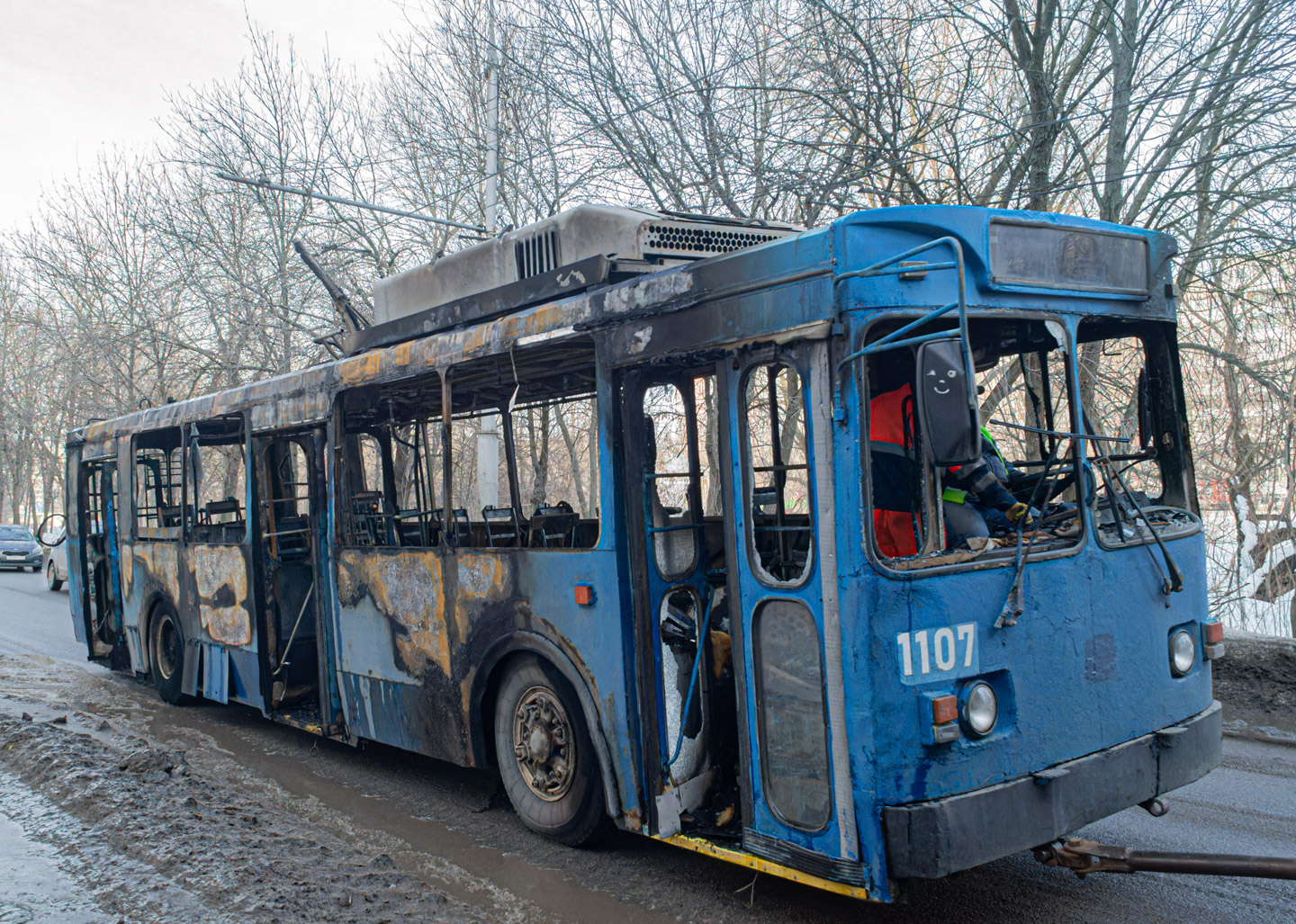 Рязань, ЗиУ-682ГМ1 (с широкой передней дверью) № 1107