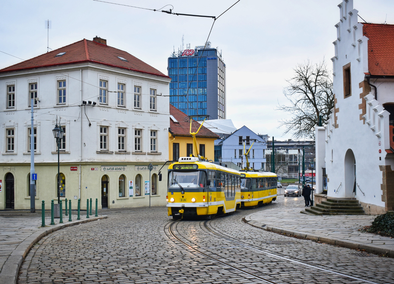 Pilsen, Tatra T3R.PLF Nr. 318