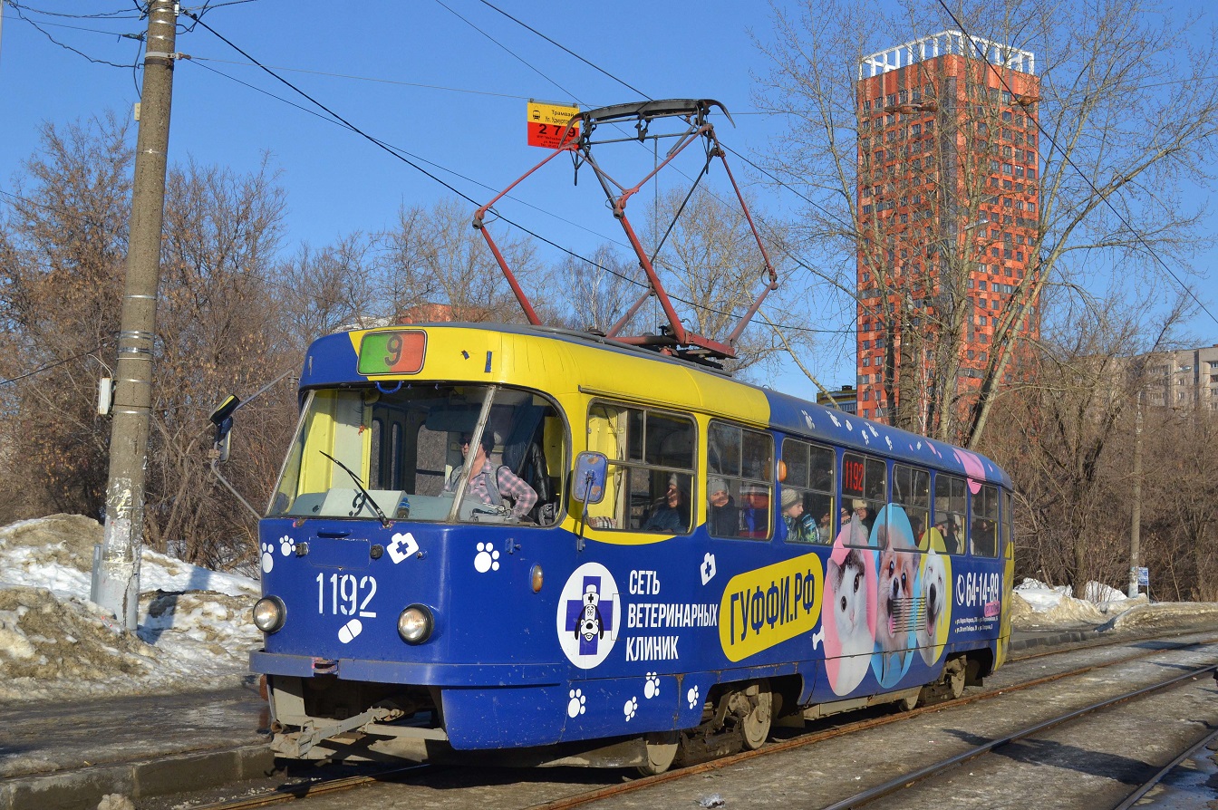 Ижевск, Tatra T3K № 1192