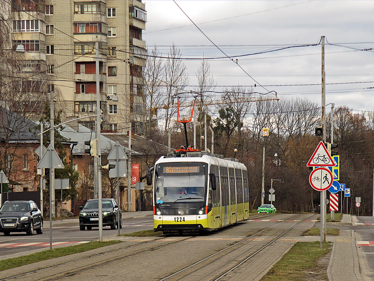 Львов, Electron T5L64 № 1224