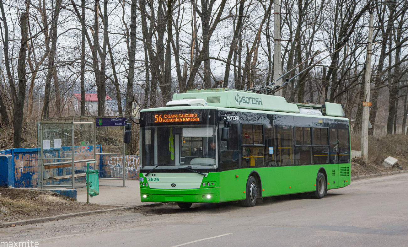 Харьков, Богдан Т70117 № 3626