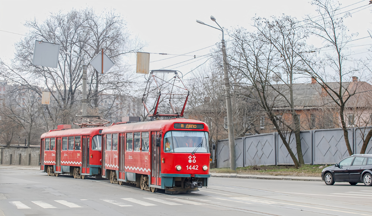 Днепр, Tatra T4D-MT № 1442