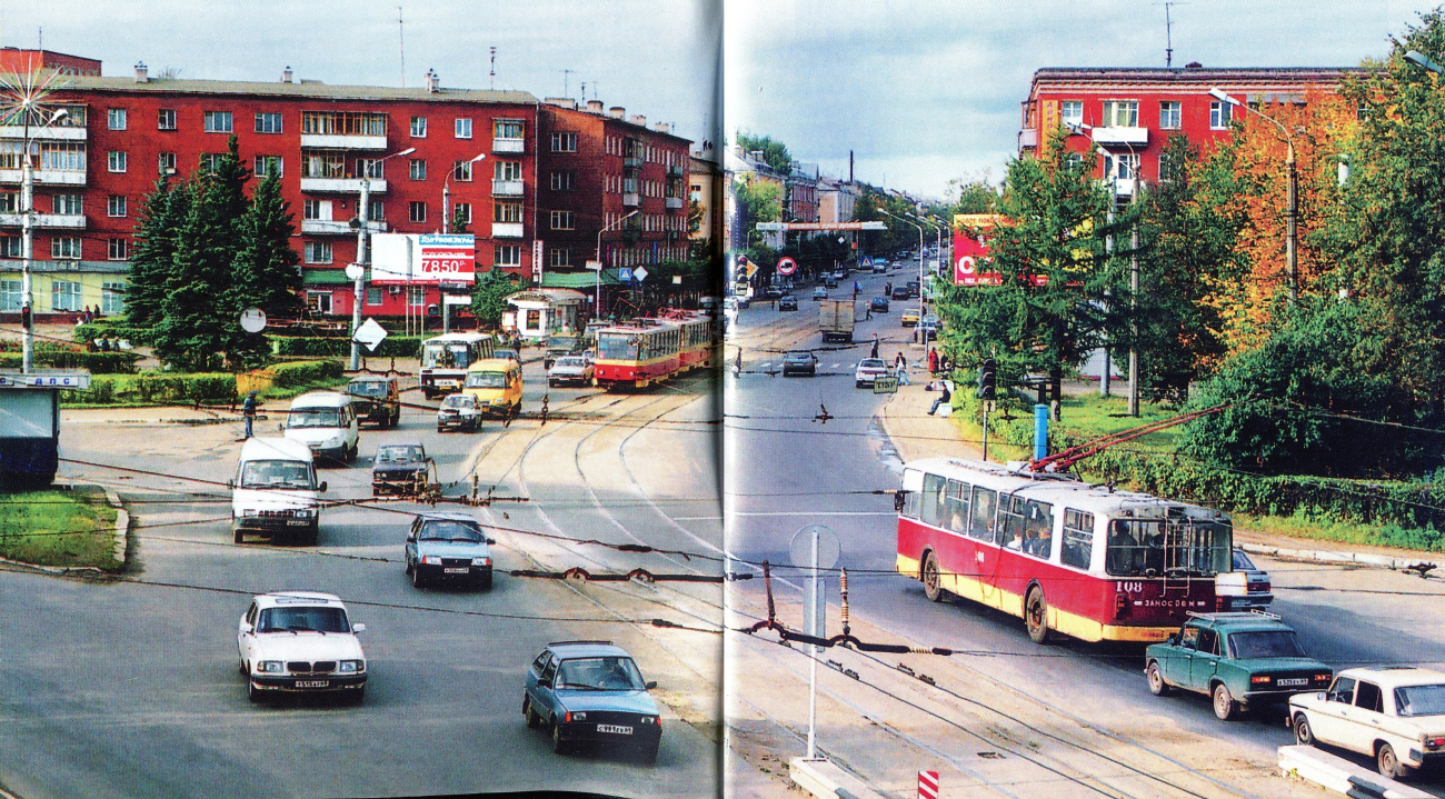 Tver, ZiU-682V-012 [V0A] № 108; Tver — Streetcar lines: Proletarsky District; Tver — Trolleybus lines: Proletarsky district; Tver — Tver trolleybus in the early 2000s (2002 — 2006)