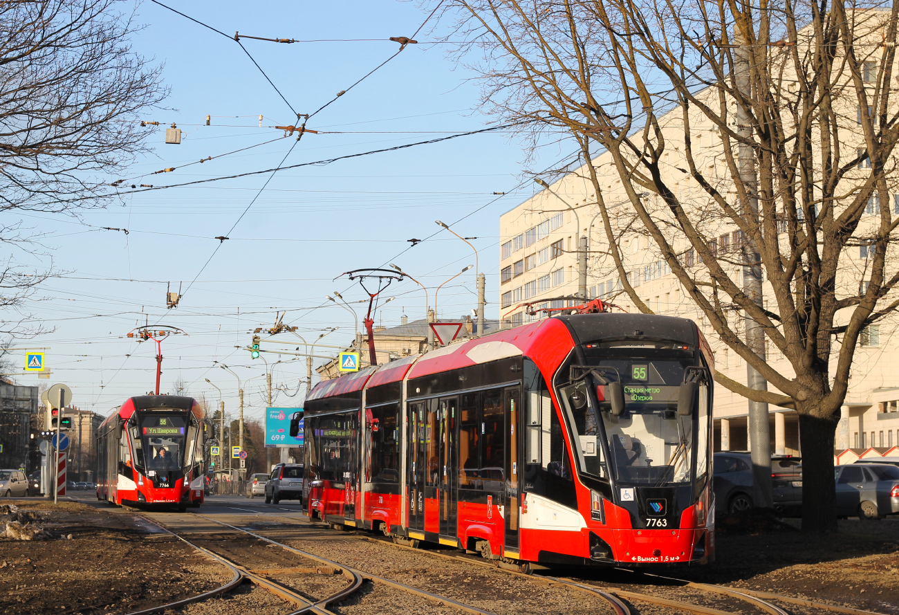 Санкт Петербург, 71-932 «Невский» № 7763