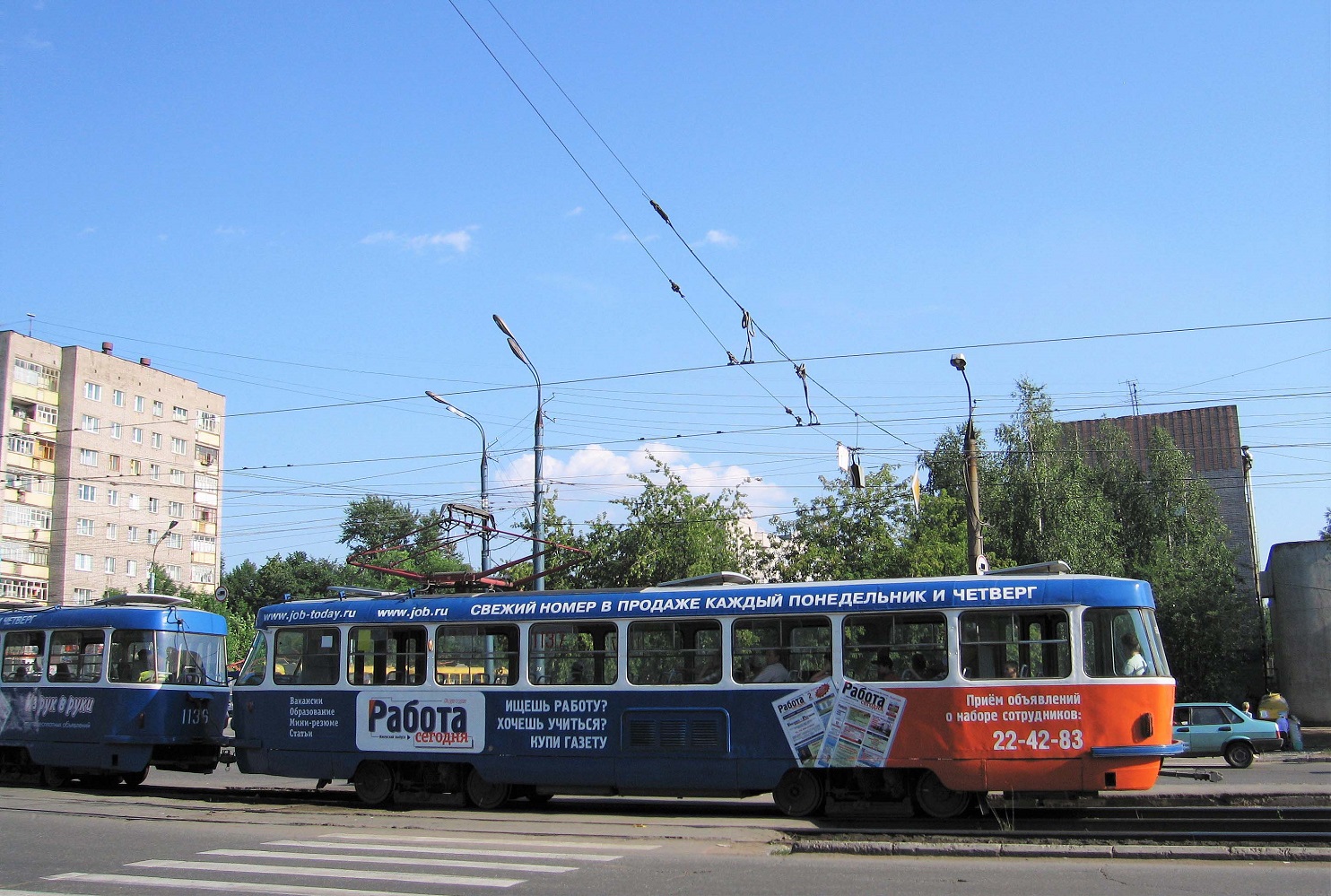 Ижевск, Tatra T3SU (двухдверная) № 1137