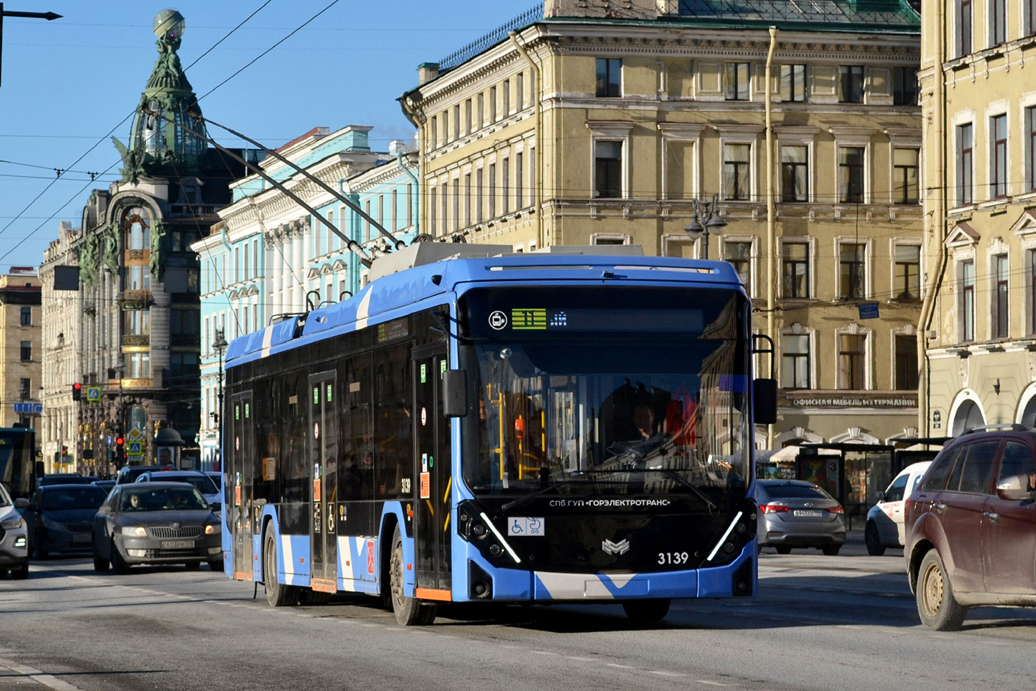 Санкт-Петербург, БКМ 32100D «Ольгерд» № 3139