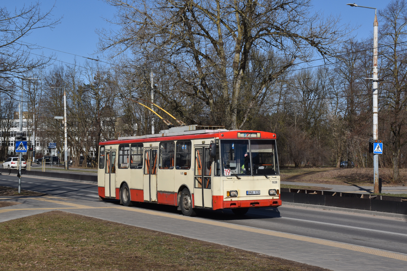 Вильнюс, Škoda 14Tr13/6 № 1638