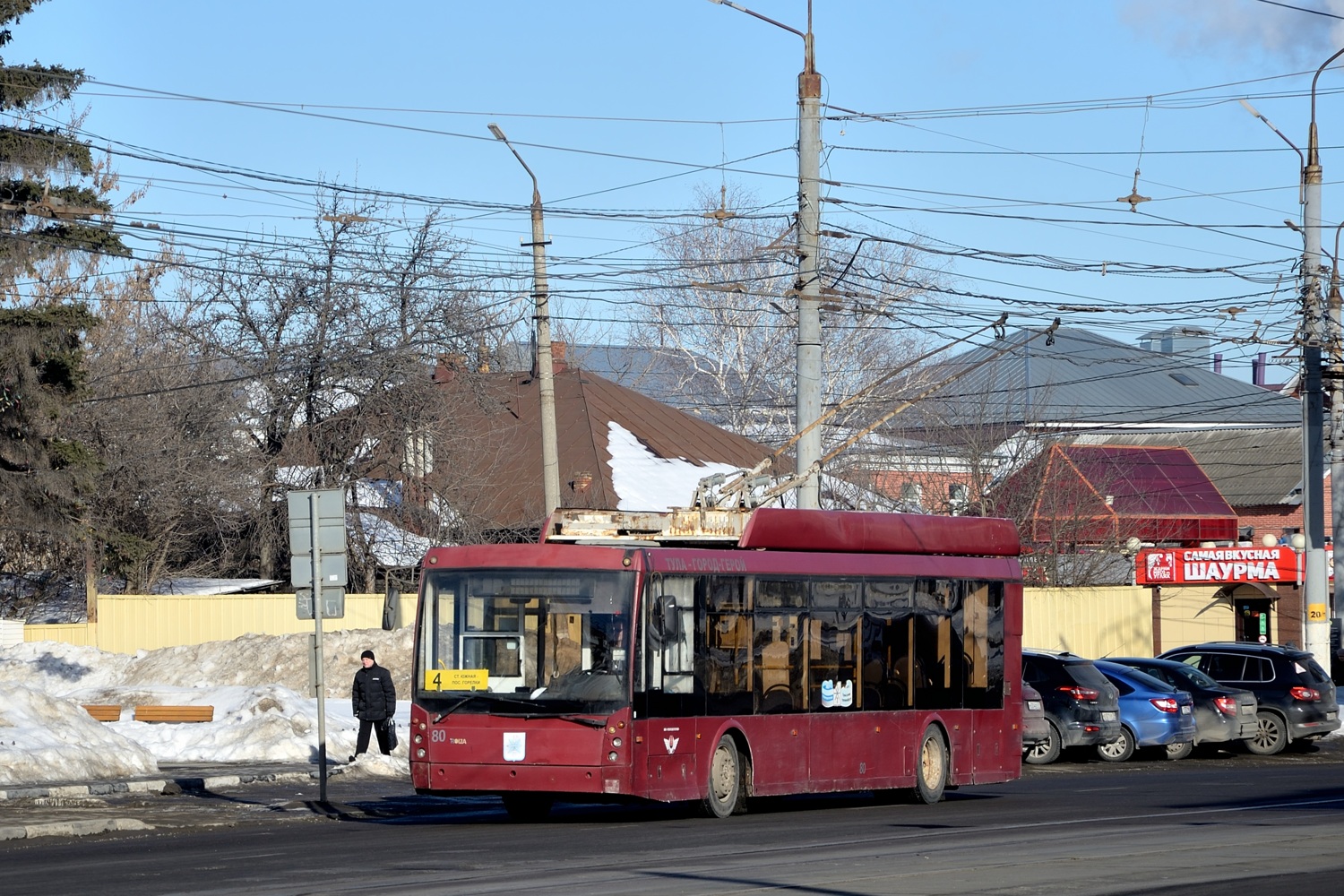 Тула, Тролза-5265.00 «Мегаполис» № 80 Тула, Тролза-5265.00 «Мегаполис» № 80