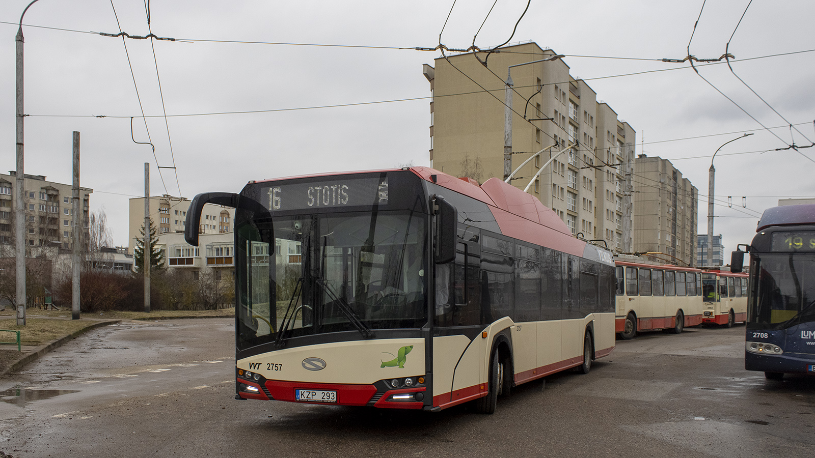 Vilnius, Solaris Trollino IV 12 Škoda № 2757