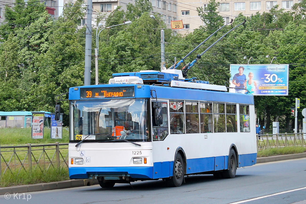 Sankt Peterburgas, Trolza-5275.03 “Optima” nr. 1225