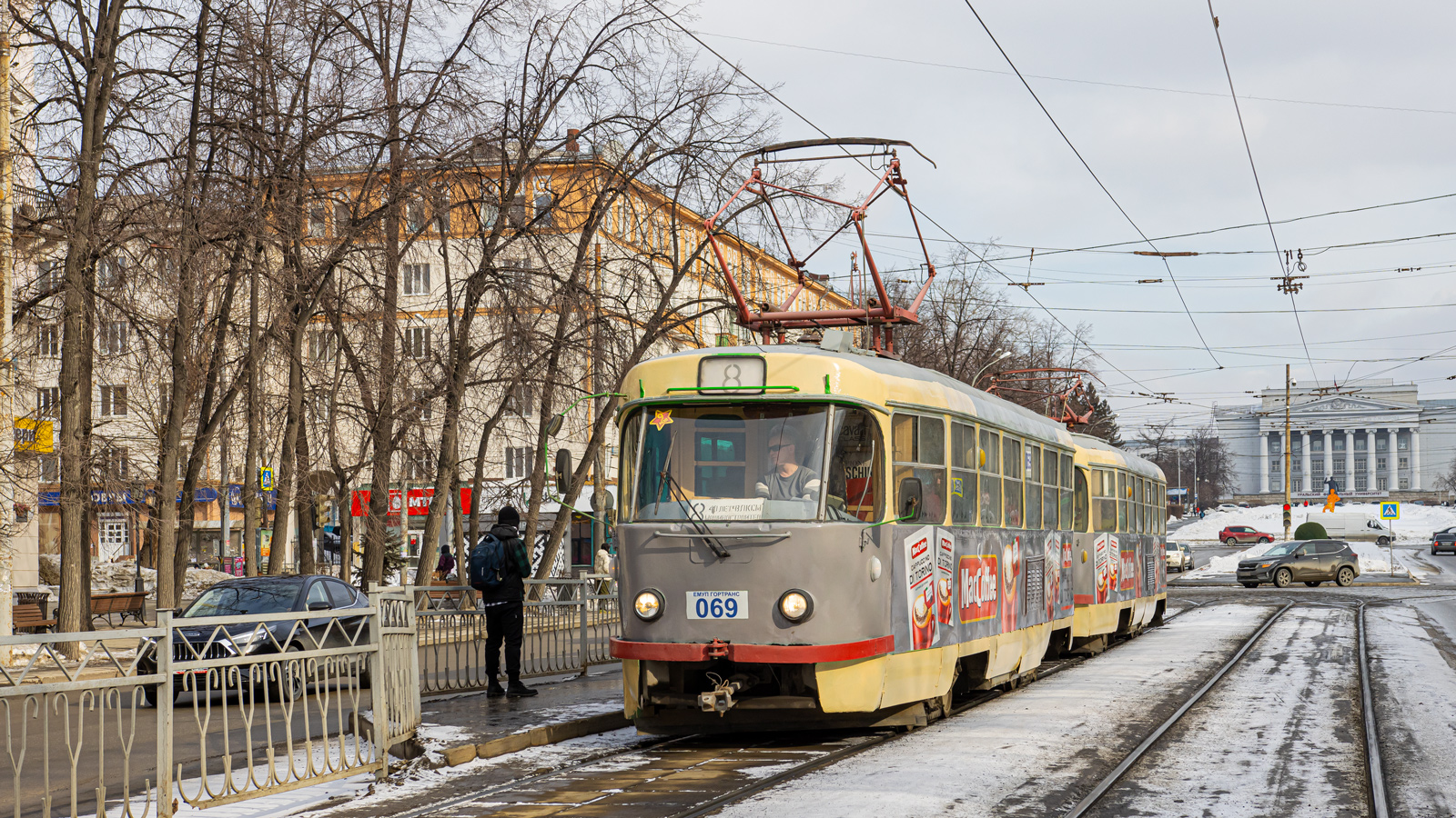 Jekaterinburg, Tatra T3SU (2-door) № 069