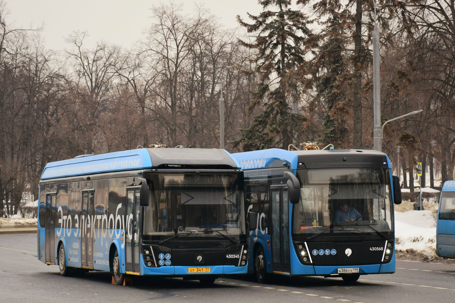 Moscow, LiAZ-6274 № 430345