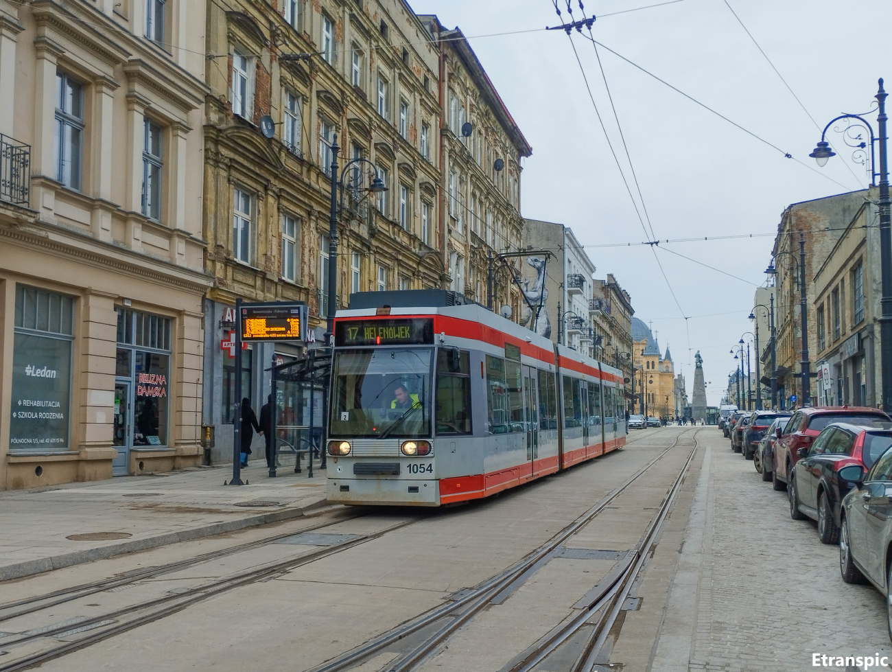 Lodzė, Duewag MGT6D nr. 1054