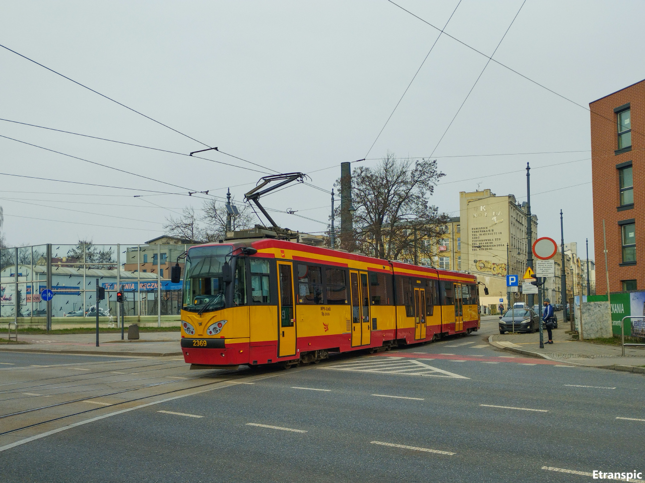 Лодзь, Duewag M8CN № 2369