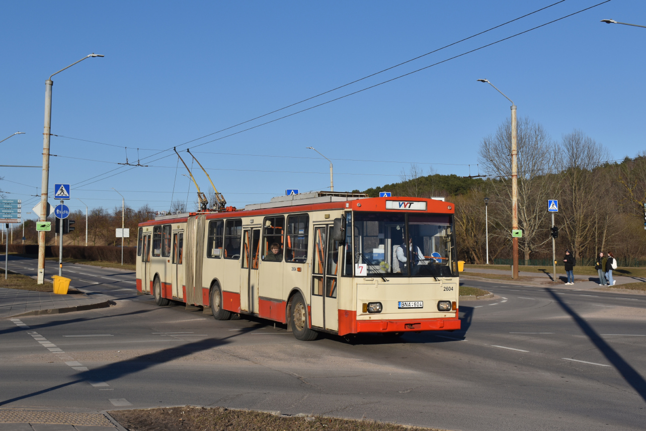Вильнюс, Škoda 15Tr03/6 № 2604
