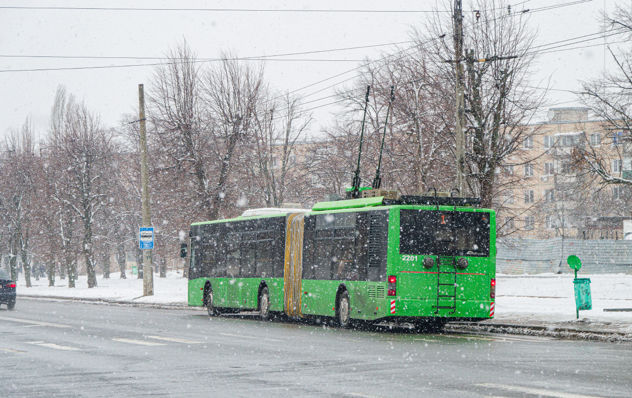 Харьков, ЛАЗ E301D1 № 2201