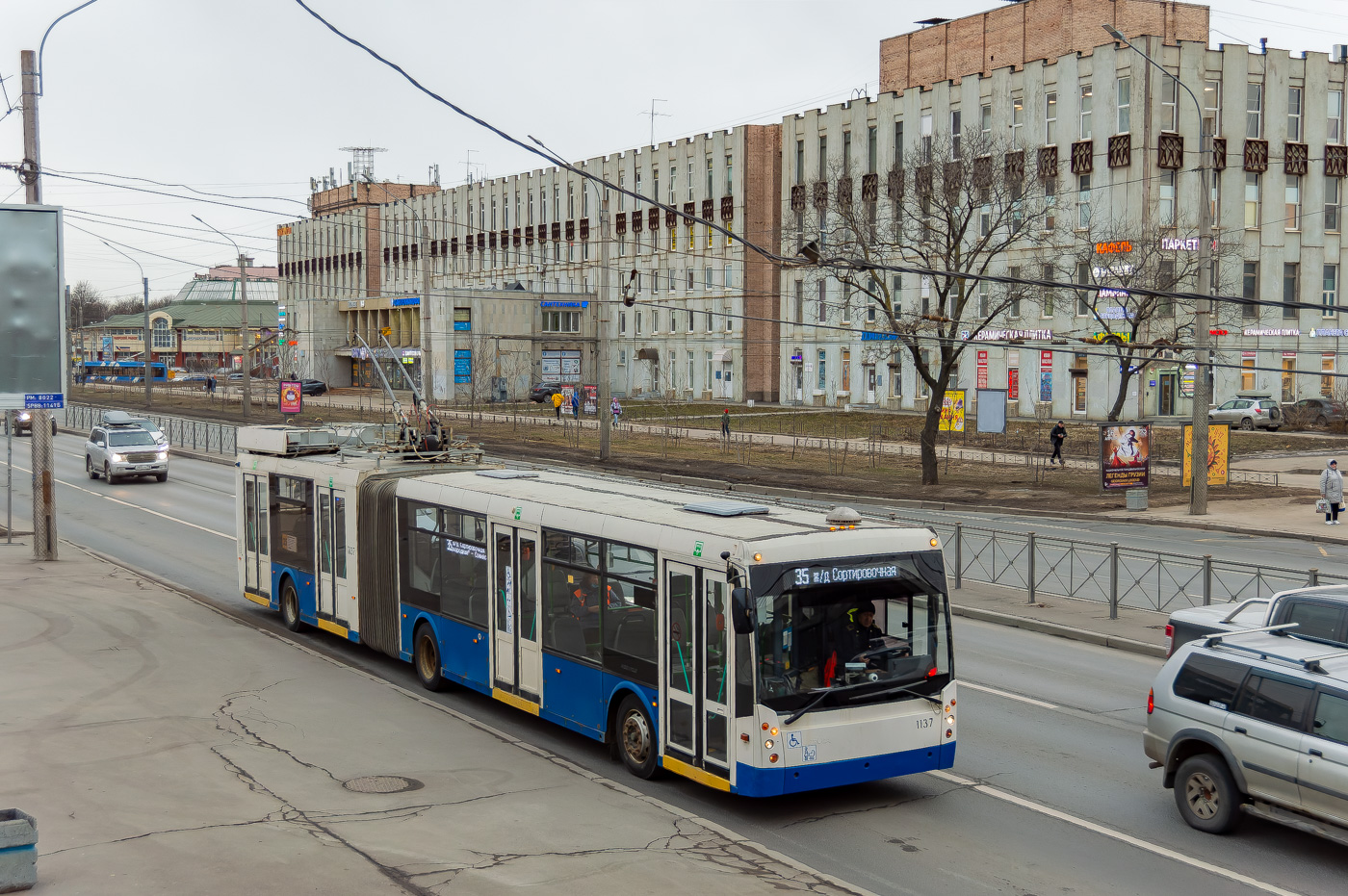 Санкт-Петербург, Тролза-6206.01 «Мегаполис» № 1137