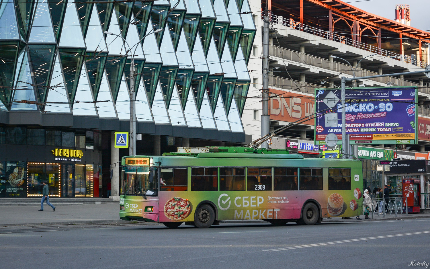Novosibirsk, Trolza-5275.06 “Optima” # 2309