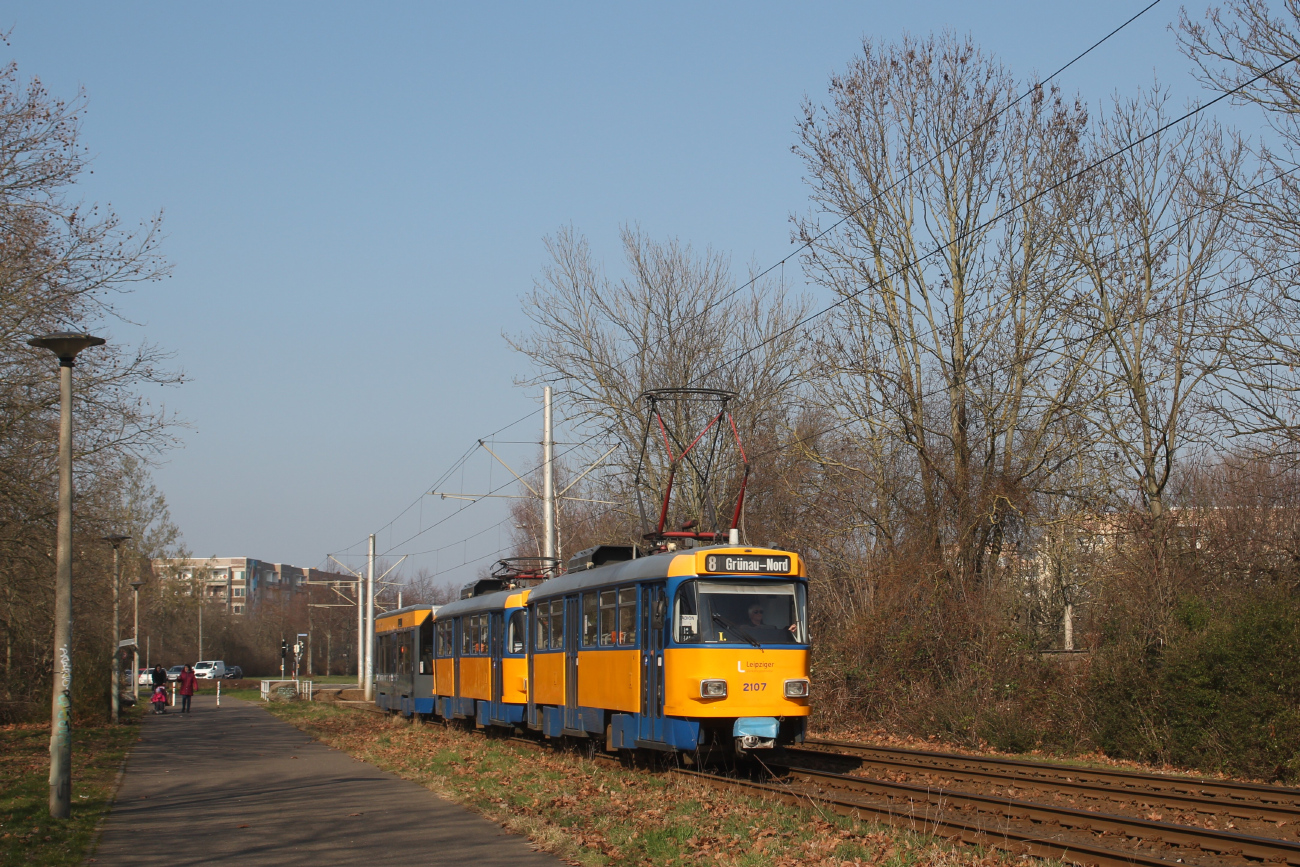 Лейпциг, Tatra T4D-M1 № 2107