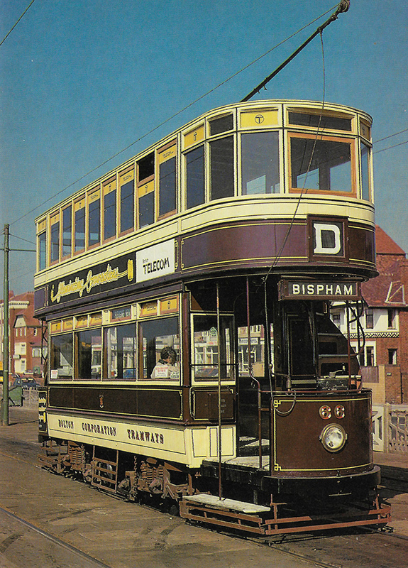 Блэкпул, Четырёхосный моторный ER&TCW № 66