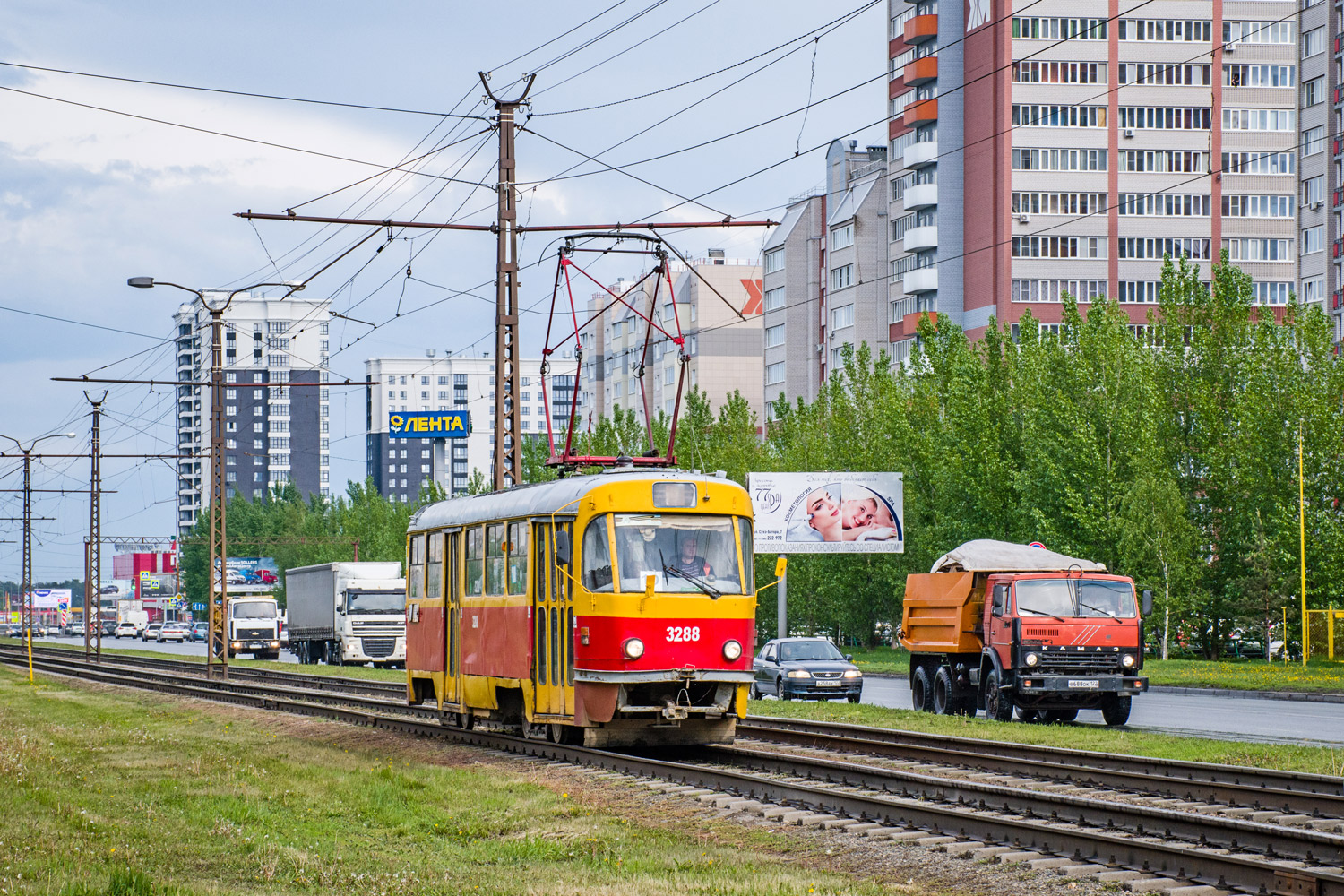 Barnaul, Tatra T3SU nr. 3288