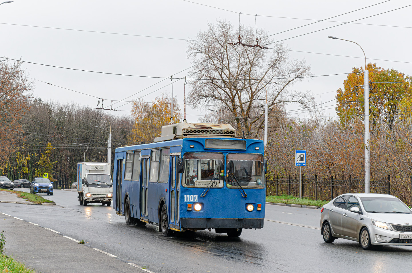 Рязань, ЗиУ-682ГМ1 (с широкой передней дверью) № 1107