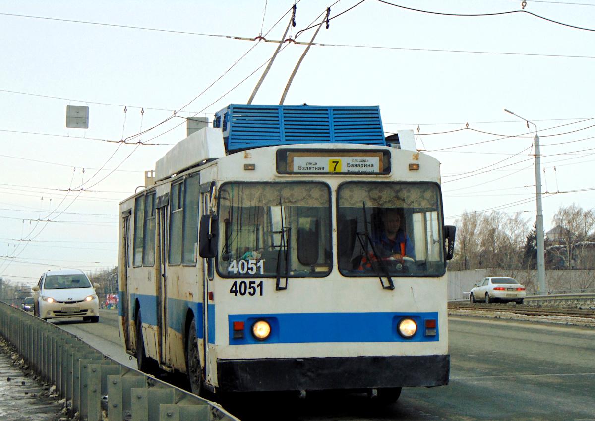 Барнаул, ЗиУ-682 КВР БТРМ № 4051