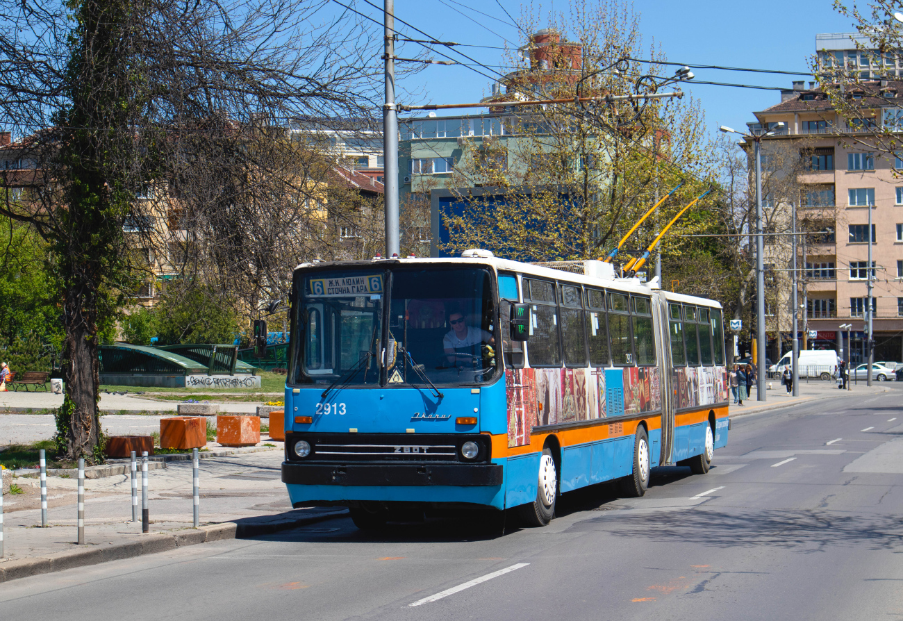Sofia, Ikarus 280.92 № 2913