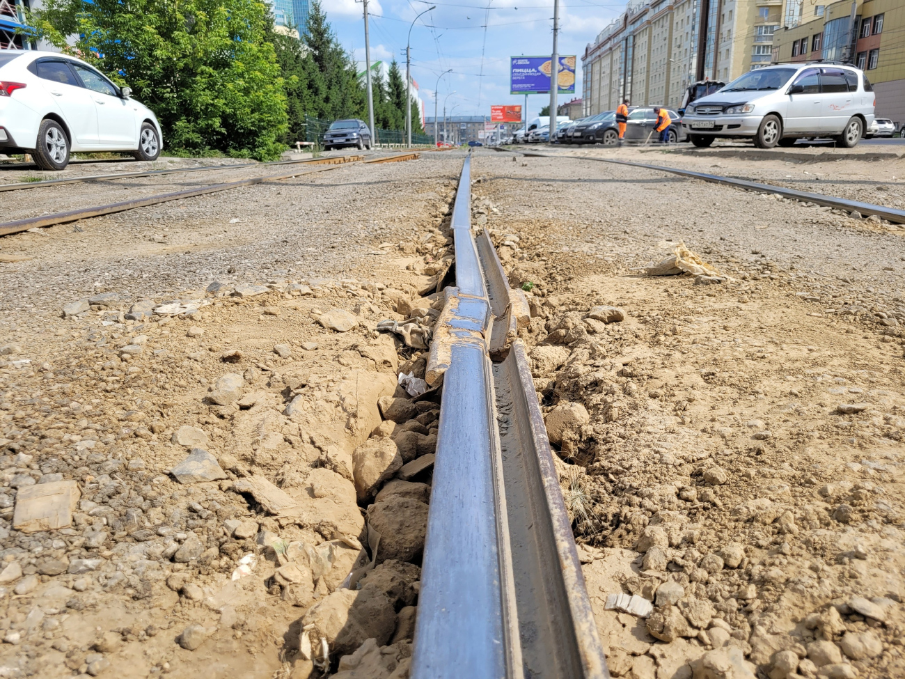 Новосибирск — Путевое хозяйство и контактная сеть