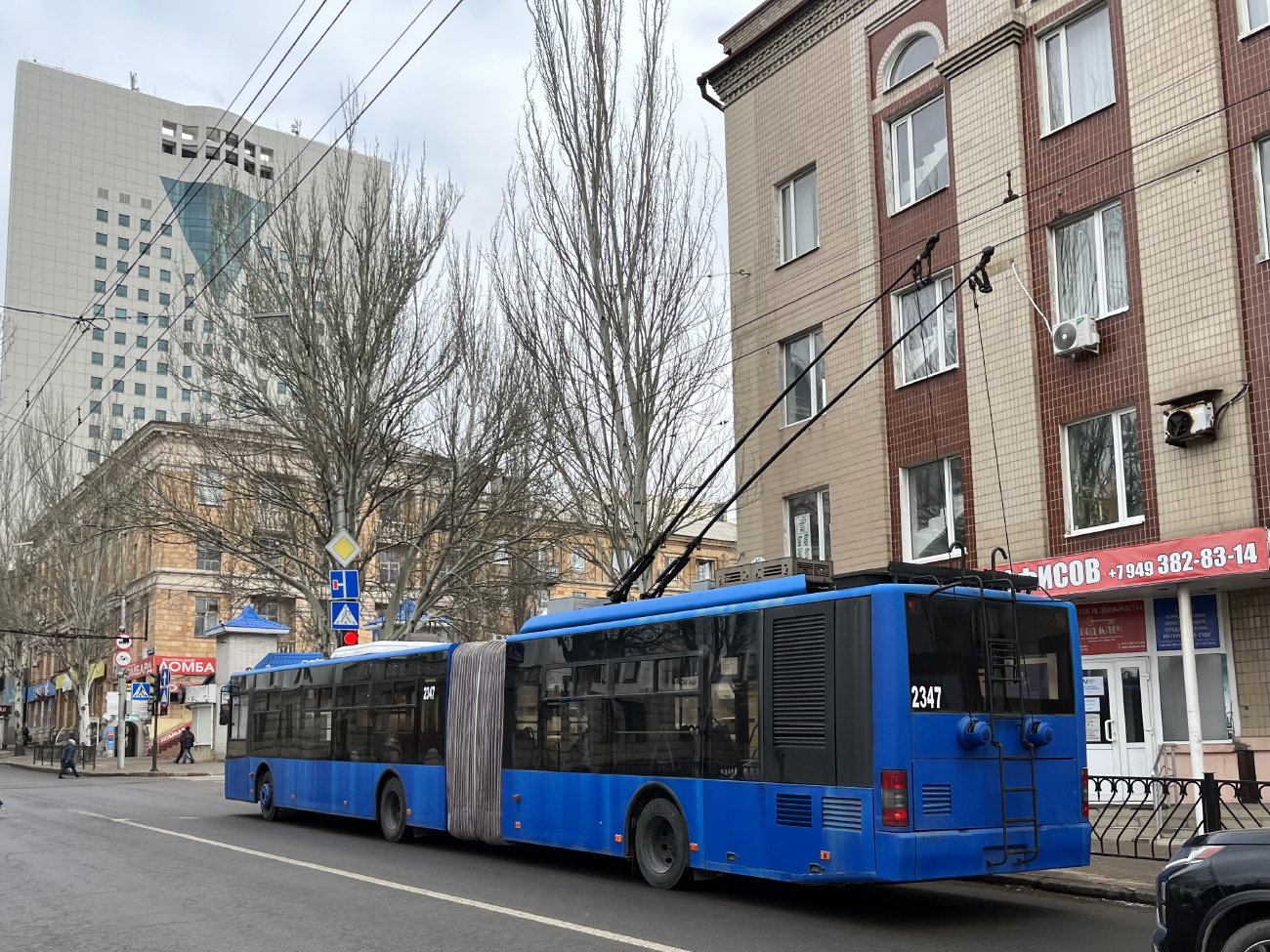 Донецк, ЛАЗ E301A1 № 2347