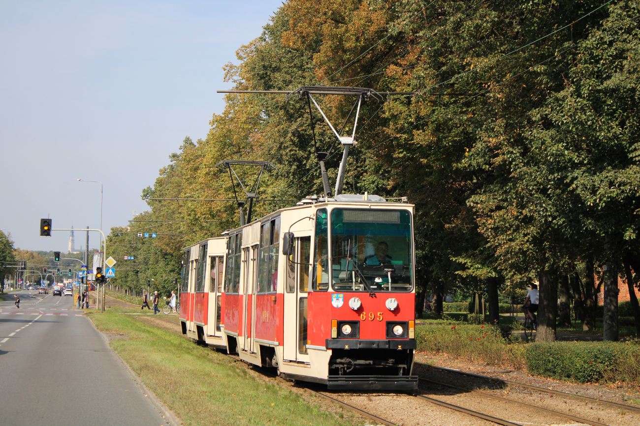 Ченстохова, Konstal 105Na № 695