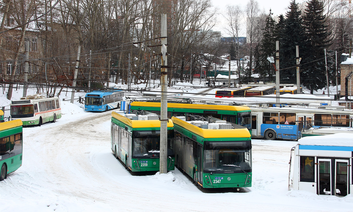 Пенза, УТТЗ-6241.01 «Горожанин» № 2347; Пенза — Троллейбусные депо/парки